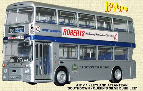 Southdown Leyland Atlantean AN68 Park Royal Silver Jubilee.